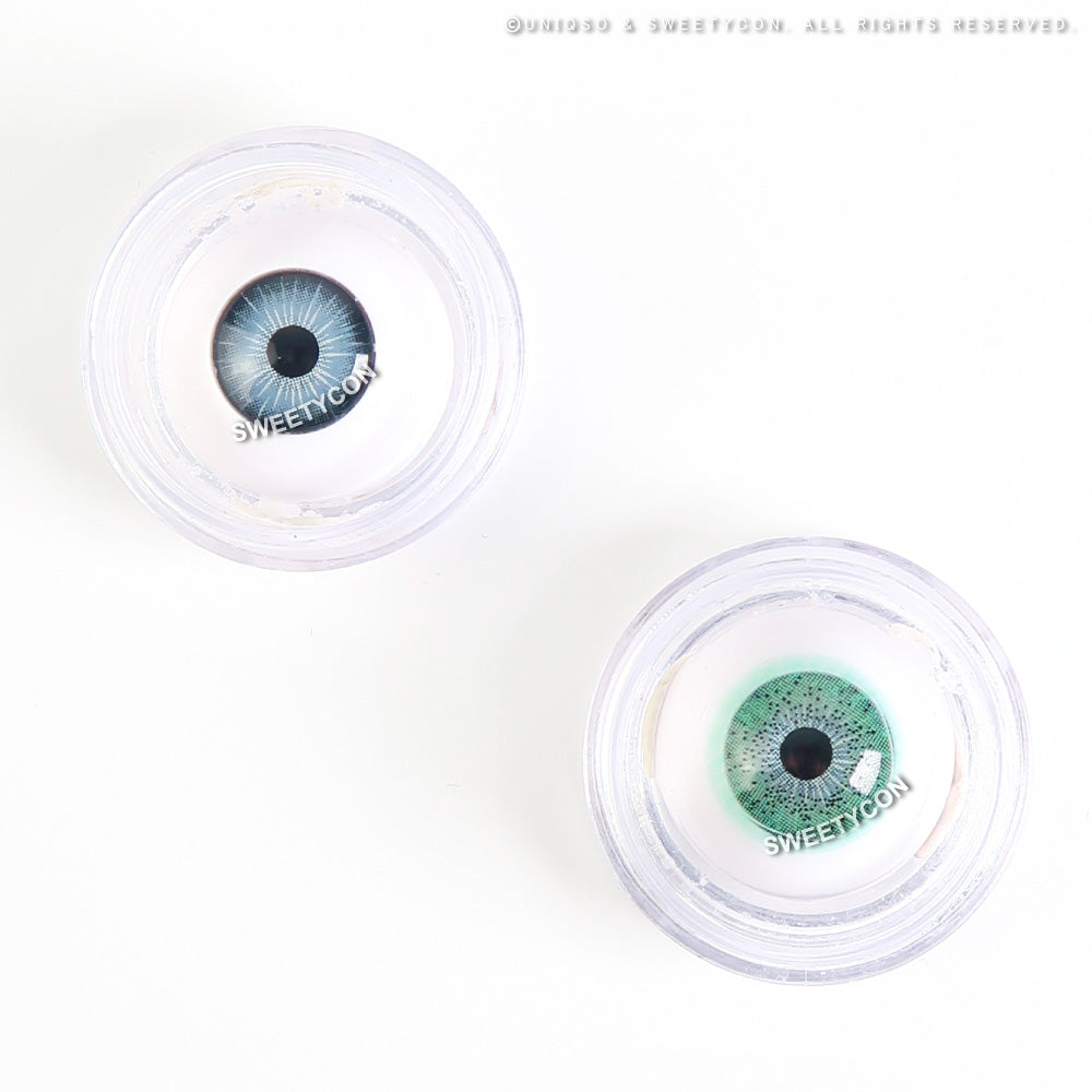 Sweety Ocean Blue Green (1 lens/pack)-Colored Contacts-UNIQSO Canada