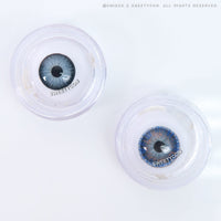 Sweety Ocean Blue Hazel colored contacts