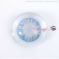 Sweety Ocean Blue Hazel colored contacts