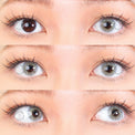 Sweety Ocean Cyan Grey (1 lens/pack)-Colored Contacts-UNIQSO Canada