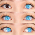 Sweety Paradise Blue (1 lens/pack)-Colored Contacts-UNIQSO Canada