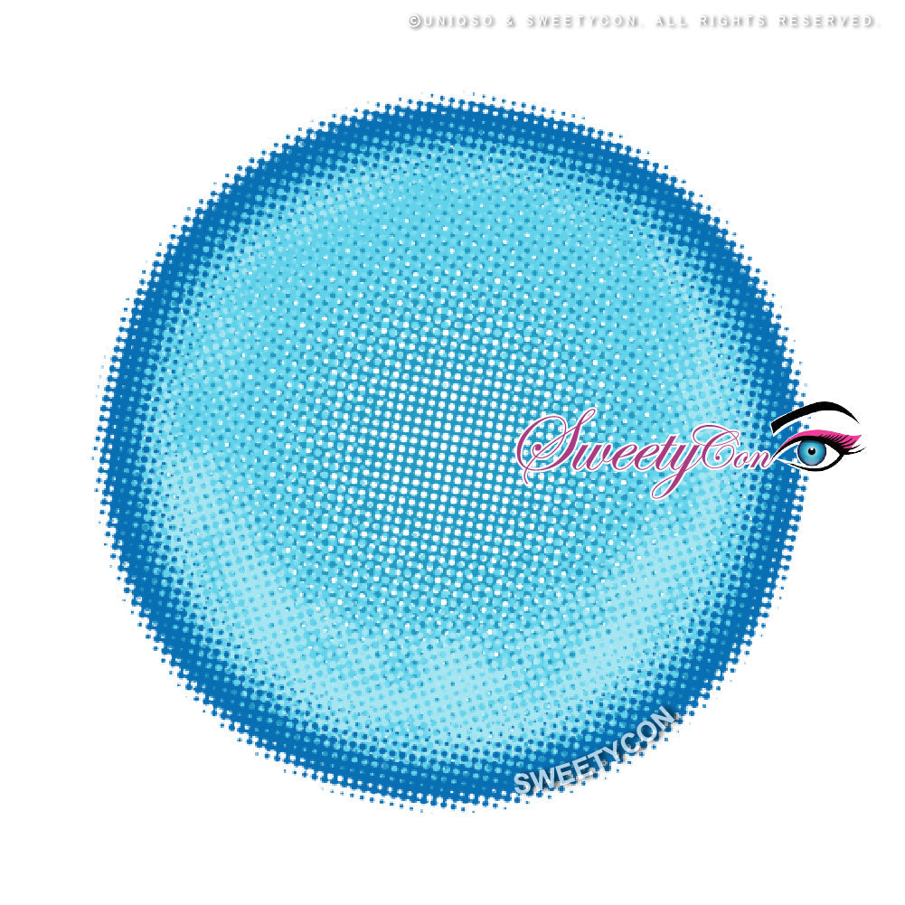 Sweety Paradise Blue (1 lens/pack)-Colored Contacts-UNIQSO Canada