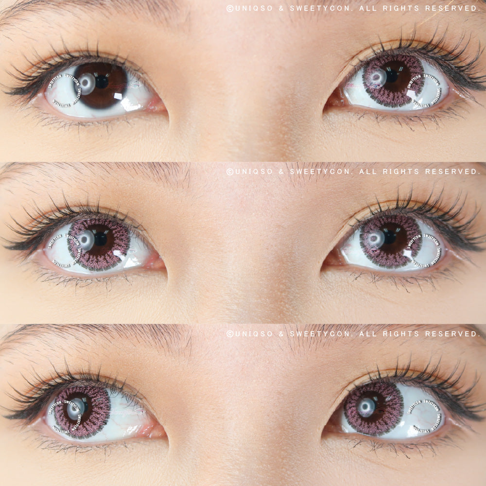 Sweety Pomelo Pink colored contacts