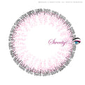 Sweety Pomelo Pink colored contacts