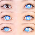 Sweety Pop Star Blue (1 lens/pack)-Colored Contacts-UNIQSO Canada