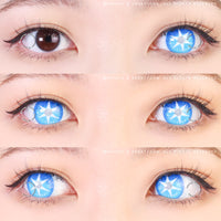 Sweety Pop Star Blue (1 lens/pack)-Colored Contacts-UNIQSO Canada