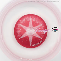 Sweety Pop Star Pink (1 lens/pack)-Colored Contacts-UNIQSO Canada