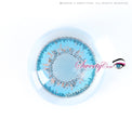 Sweety Poppy Blue (1 lens/pack)-Colored Contacts-UNIQSO Canada