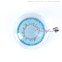 Sweety Poppy Blue (1 lens/pack)-Colored Contacts-UNIQSO Canada