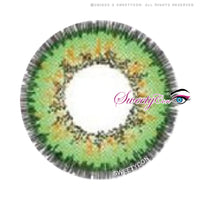Sweety Poppy Green (1 lens/pack)-Colored Contacts-UNIQSO Canada