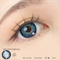 Sweety Princess Mimina Blue (1 lens/pack)-Colored Contacts-UNIQSO Canada