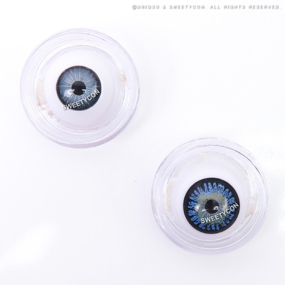 Sweety Princess Mimina Blue (1 lens/pack)-Colored Contacts-UNIQSO Canada