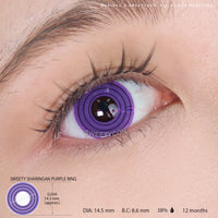 Sweety Purple Rings/ Colossus (1 lens/pack)-Colored Contacts-UNIQSO Canada