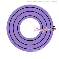 Sweety Purple Rings/ Colossus (1 lens/pack)-Colored Contacts-UNIQSO Canada