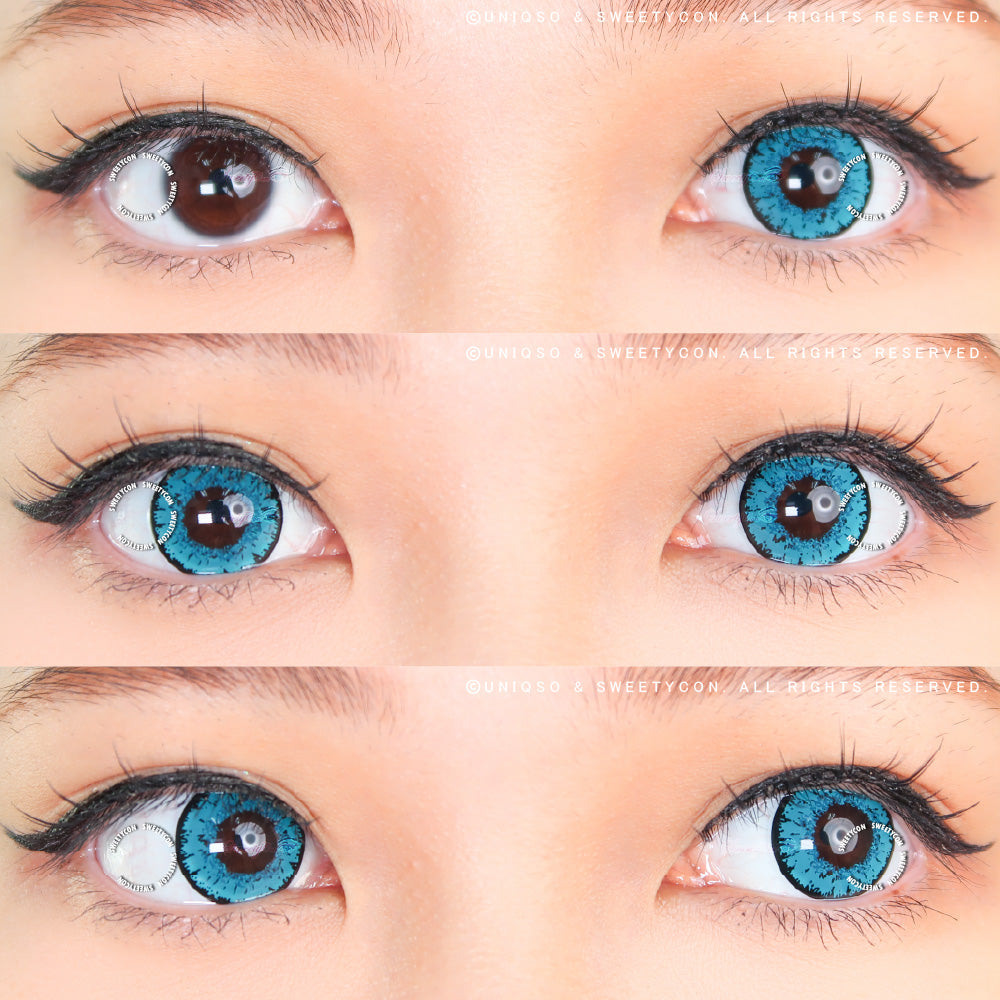 Sweety Queen Blue Green (1 lens/pack)-Colored Contacts-UNIQSO Canada
