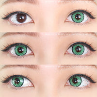 Sweety Queen Green (1 lens/pack)-Colored Contacts-UNIQSO Canada