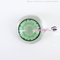 Sweety Queen Green (1 lens/pack)-Colored Contacts-UNIQSO Canada