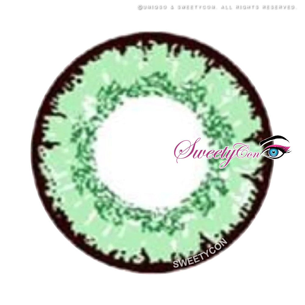 Sweety Queen Green (1 lens/pack)-Colored Contacts-UNIQSO Canada