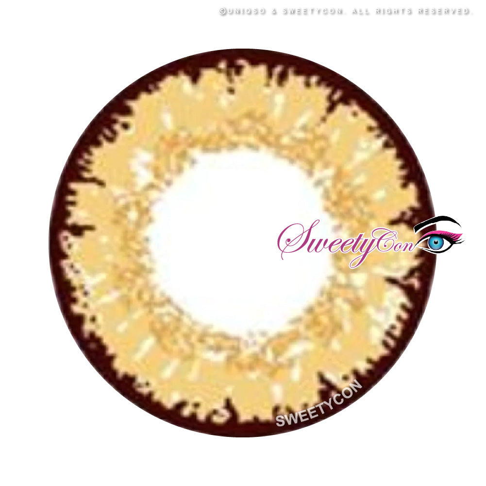 Sweety Queen Light Brown (1 lens/pack)-Colored Contacts-UNIQSO Canada