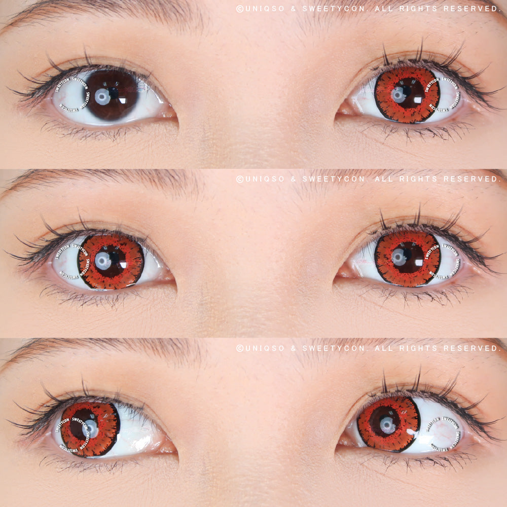 Sweety Queen Light Orange (1 lens/pack)-Colored Contacts-UNIQSO Canada