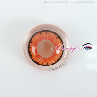 Sweety Queen Light Orange (1 lens/pack)-Colored Contacts-UNIQSO Canada
