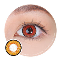 Sweety Queen Light Orange (1 lens/pack)-Colored Contacts-UNIQSO Canada