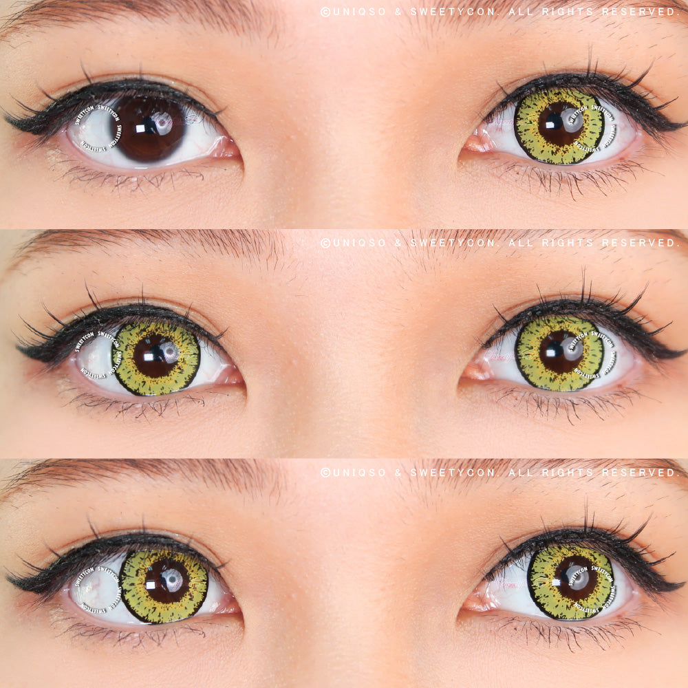 Sweety Queen Light Yellow (1 lens/pack)-Colored Contacts-UNIQSO Canada