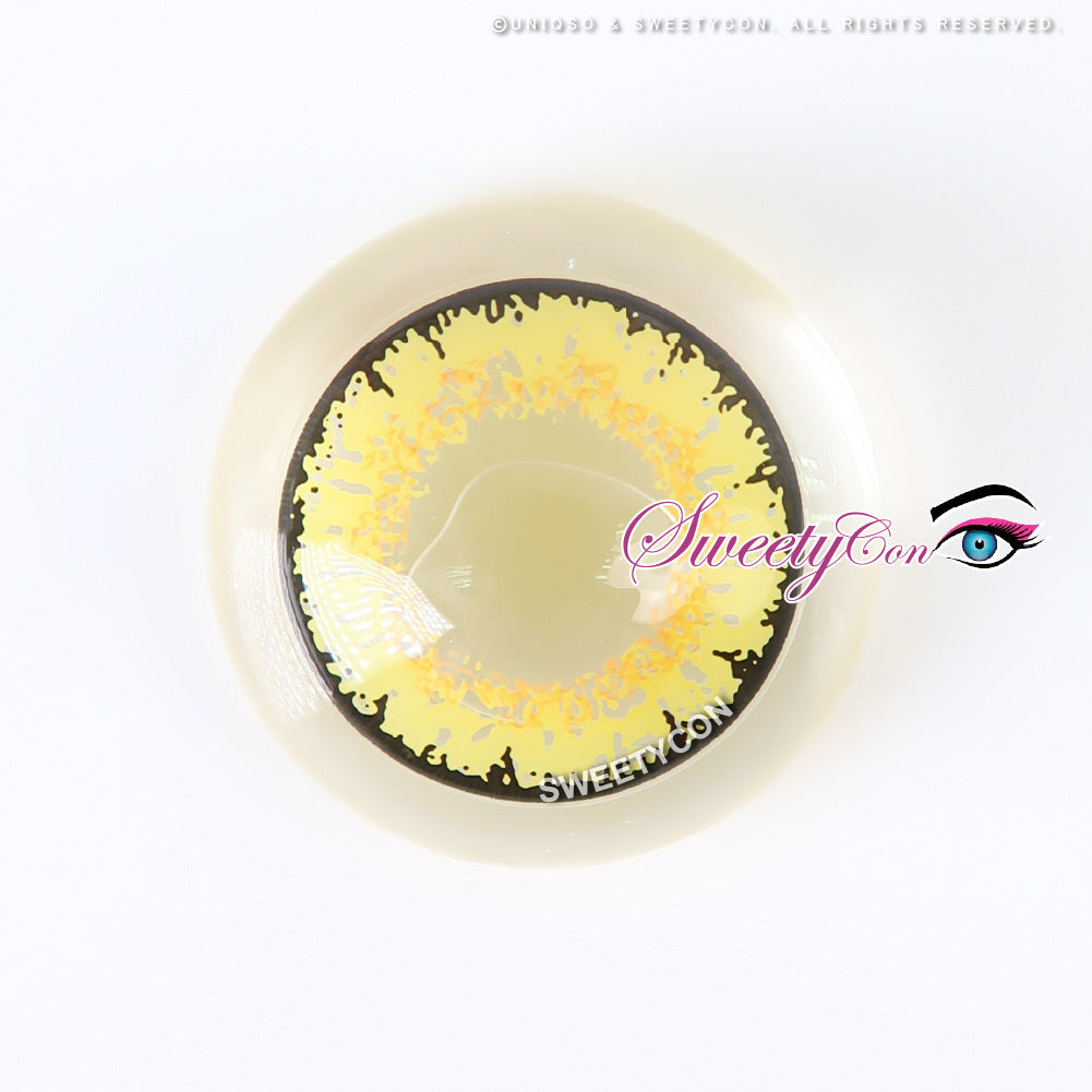 Sweety Queen Light Yellow (1 lens/pack)-Colored Contacts-UNIQSO Canada