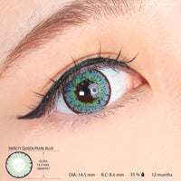 Sweety Queen Pearl Blue (1 lens/pack)-Colored Contacts-UNIQSO Canada