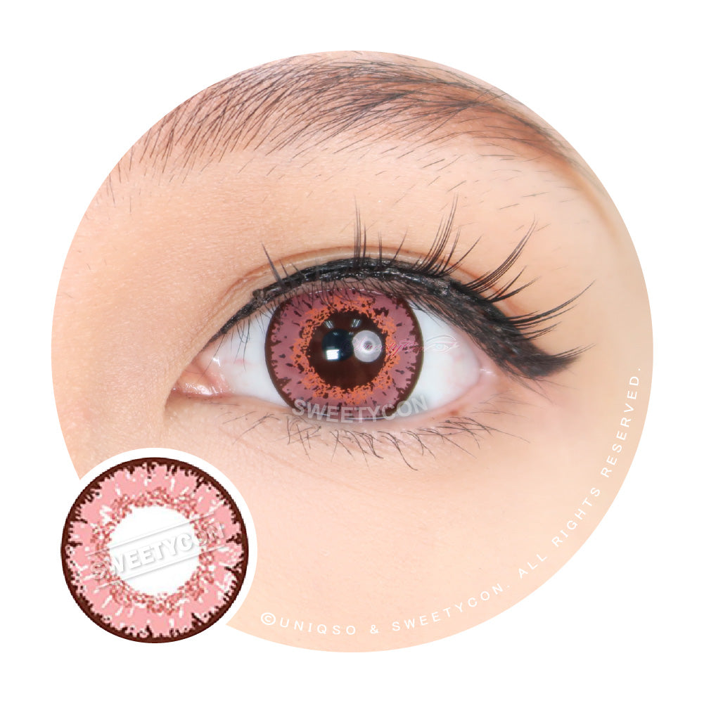 Sweety Queen Pink (1 lens/pack)-Colored Contacts-UNIQSO Canada