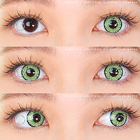 Sweety Queen Yellow Green (1 lens/pack)-Colored Contacts-UNIQSO Canada