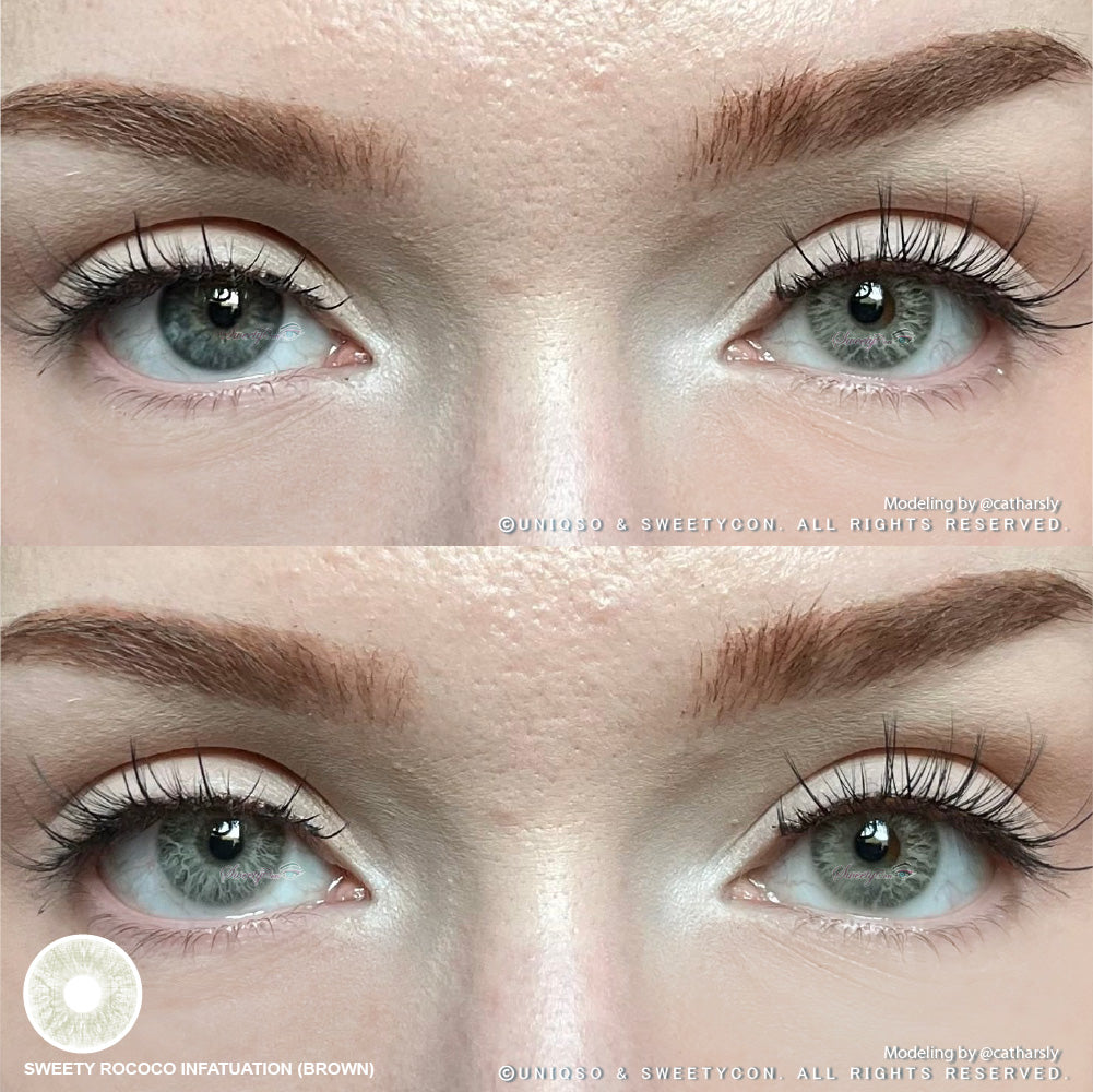 Sweety Rococo Infatuation (1 lens/pack)-Colored Contacts-UNIQSO Canada