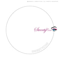 Sweety Sclera 22mm UV White Blind (1 lens/pack)-Colored Contacts-UNIQSO Canada