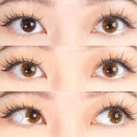 Sweety Shine Smile Brown (1 lens/pack)-Colored Contacts-UNIQSO Canada