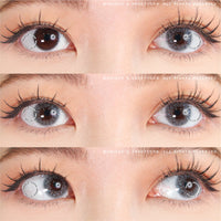 Sweety Shine Smile Grey (1 lens/pack)-Colored Contacts-UNIQSO Canada