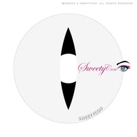 Sweety Snake Eye White (1 lens/pack)-Colored Contacts-UNIQSO Canada