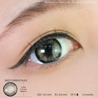 Sweety Stardust Black (1 lens/pack)-Colored Contacts-UNIQSO Canada