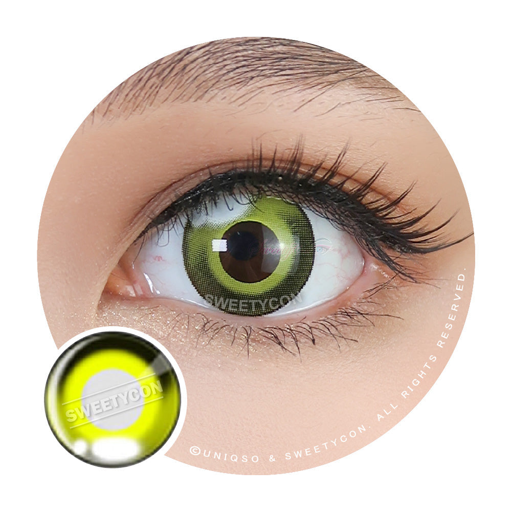 Sweety Stellar Yellow (1 lens/pack)-Colored Contacts-UNIQSO Canada