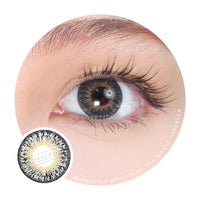 Sweety Swan Black colored contacts