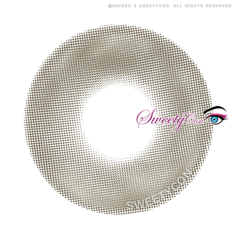 Sweety Venus Kiss Grey (1 lens/pack)-Colored Contacts-UNIQSO Canada