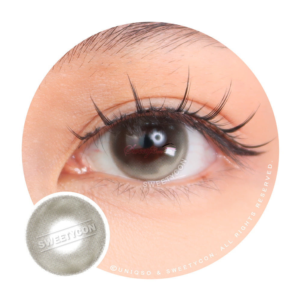 Sweety Venus Kiss Grey (1 lens/pack)-Colored Contacts-UNIQSO Canada