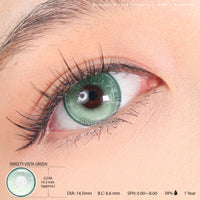 Sweety Vista Green (1 lens/pack)-Colored Contacts-UNIQSO Canada