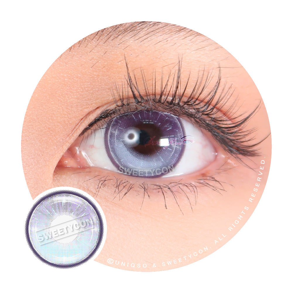Sweety Vista Violet (1 lens/pack)-Colored Contacts-UNIQSO Canada
