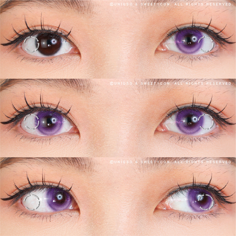 Sweety x Eyesinger 1 Day Kaminari Shunnen (2 lenses/pack)-Colored Contacts-UNIQSO Canada