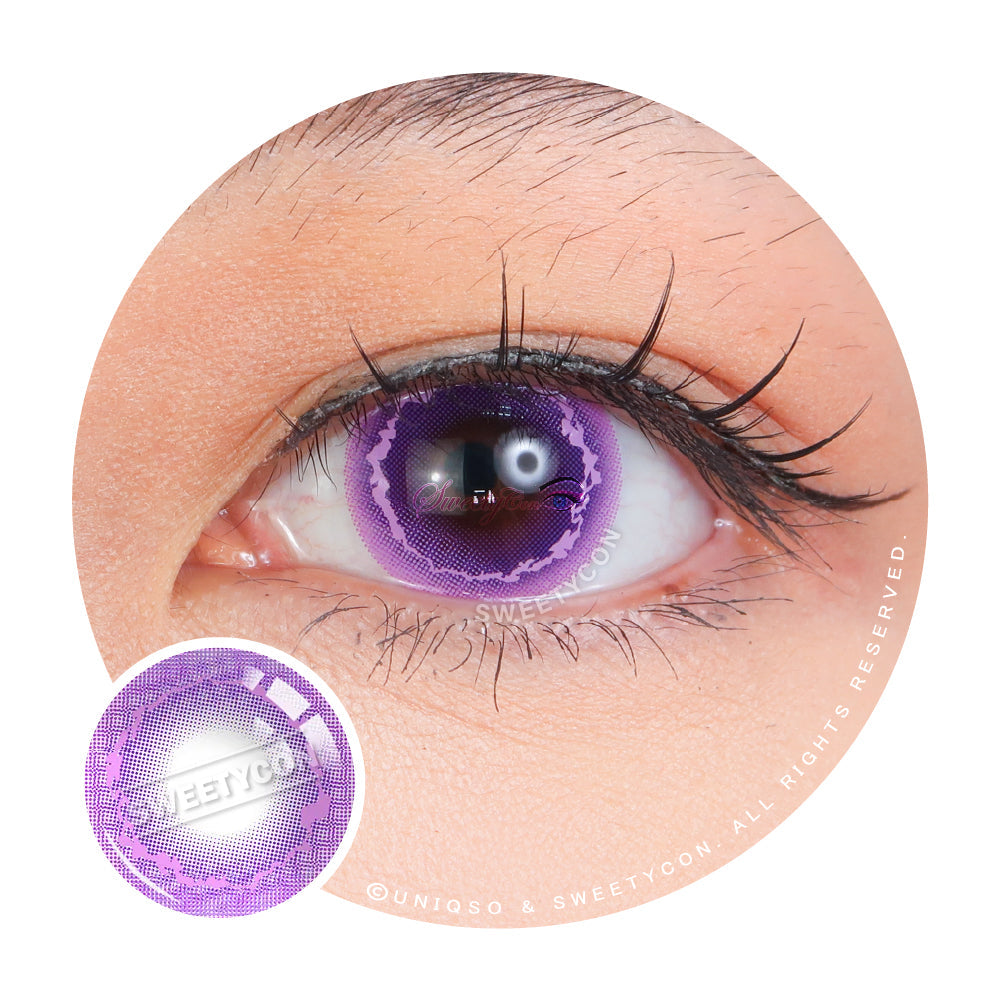 Sweety x Eyesinger 1 Day Kaminari Tennbatsu (2 lenses/pack)-Colored Contacts-UNIQSO Canada