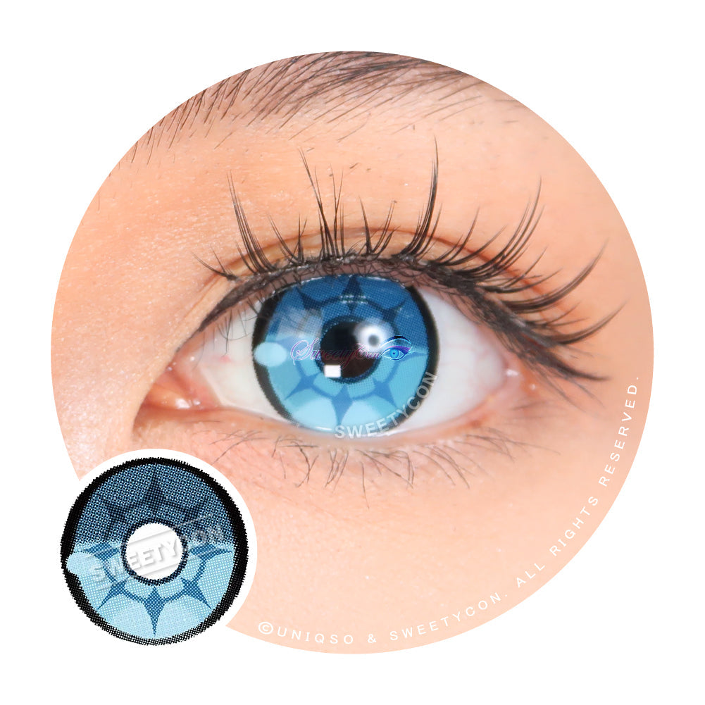 Sweety x Eyesinger Artic Star Blue (2 lenses/pack)-Colored Contacts-UNIQSO Canada