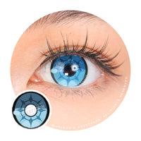 Sweety x Eyesinger Artic Star Blue (2 lenses/pack)-Colored Contacts-UNIQSO Canada
