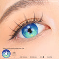 Sweety x Eyesinger Aurora Tide Blue (2 lenses/pack)-Colored Contacts-UNIQSO Canada