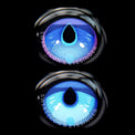 Sweety x Eyesinger Blue Dewdrops (2 lenses/pack)-Colored Contacts-UNIQSO Canada