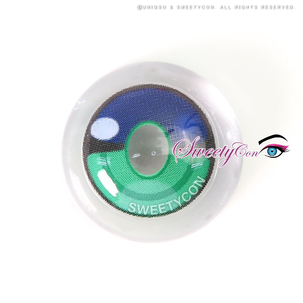 Sweety x Eyesinger Green Rings (2 lenses/pack)-Colored Contacts-UNIQSO Canada